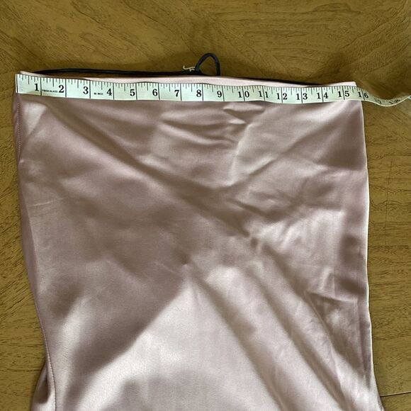 Baby Phat Mauve Cowl Neck Satin Slip Dress Size XS NWT - Picture 11 of 12